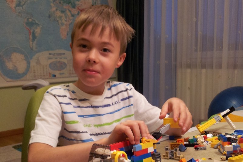 Pawełek, chory na dystrofię mięśniową Duchenne’a