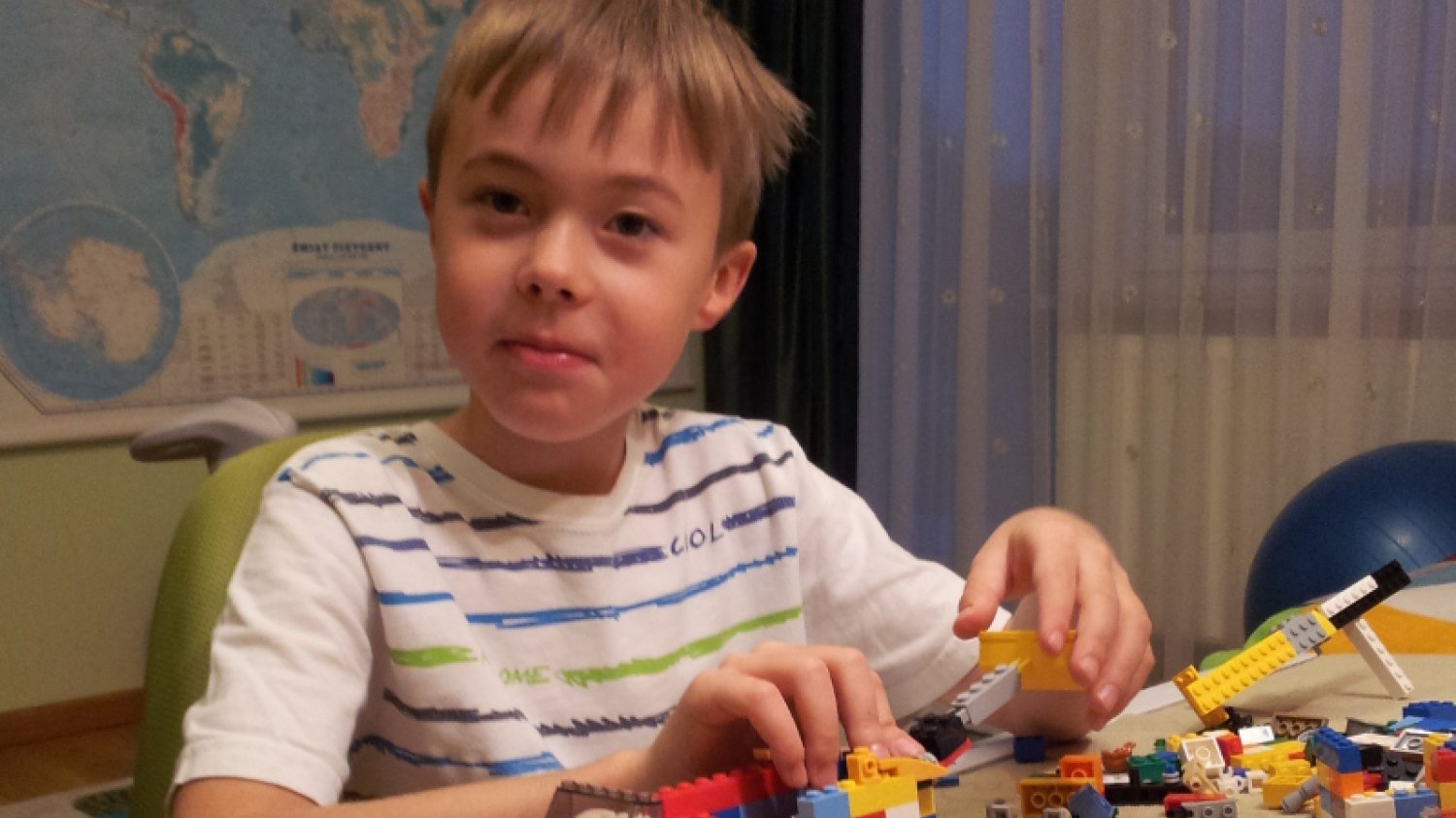 Pawełek, chory na dystrofię mięśniową Duchenne’a