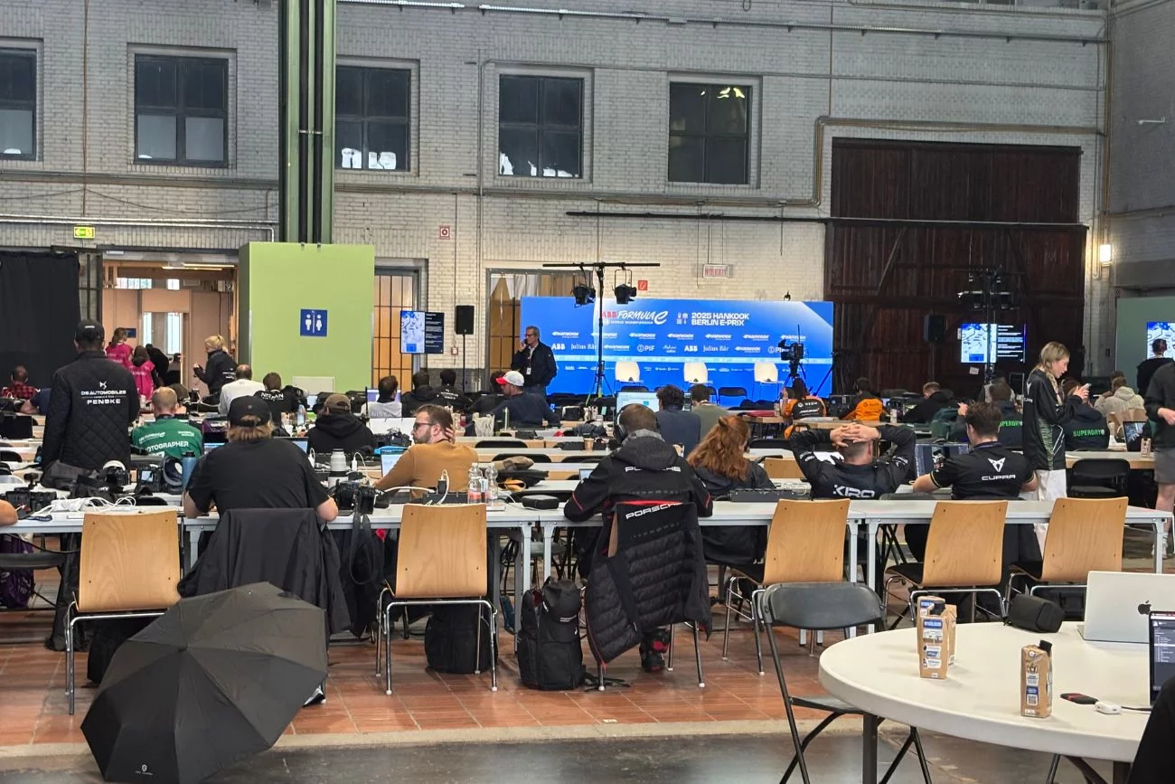 Media Center Tempelhof Formuła E