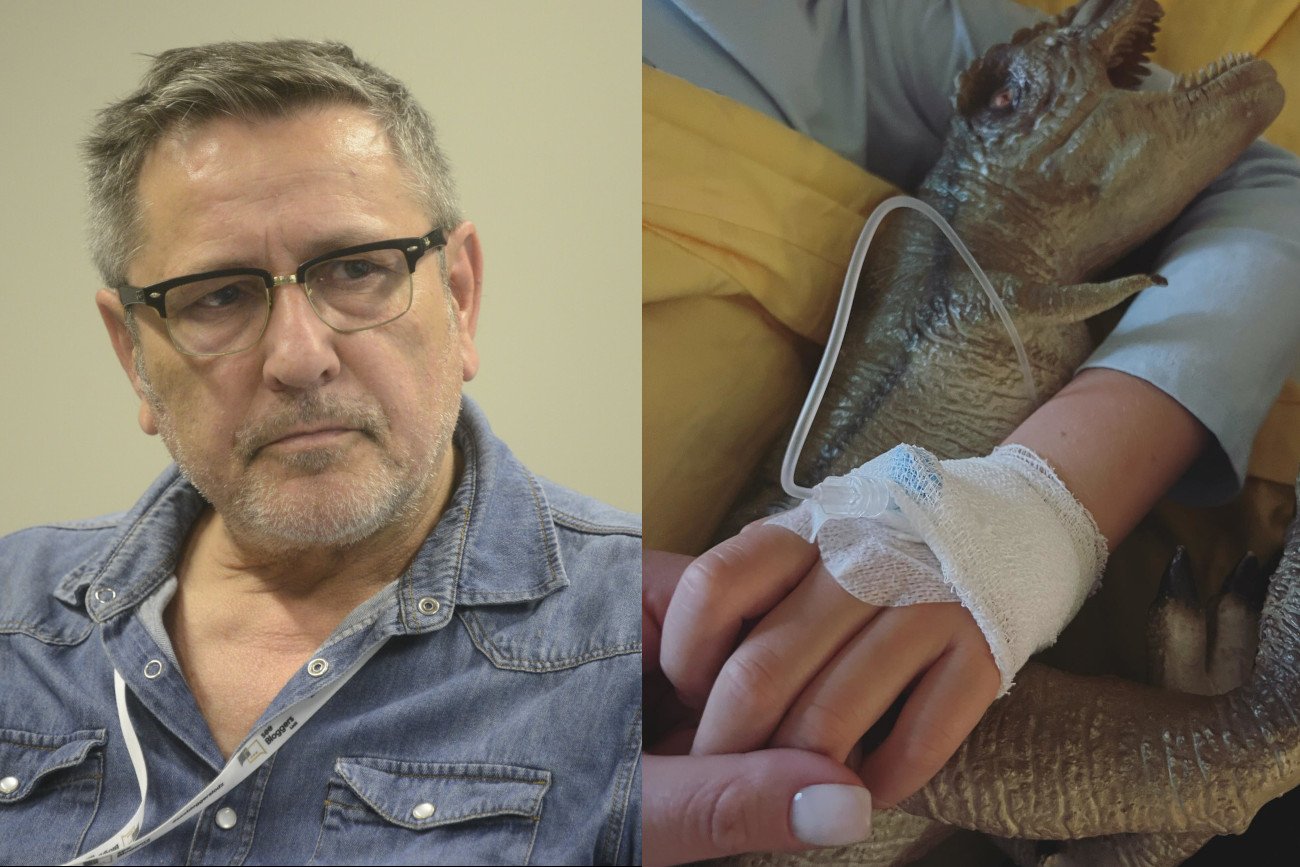 Syn Andrzeja Sołtysik trafił do szpitala.