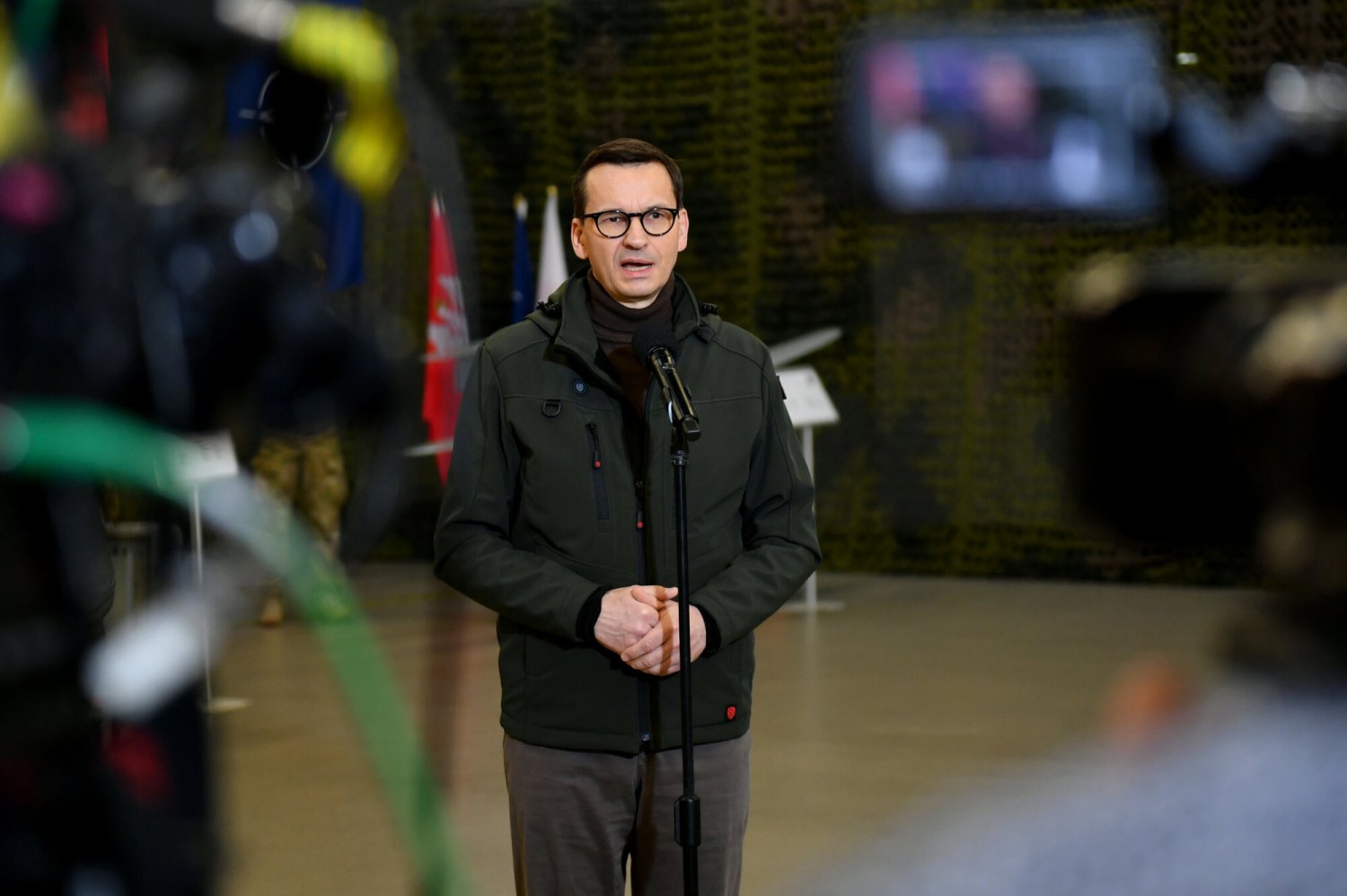 Premier Morawiecki zabrał głos ws. incydentu pod Bydgoszczą.