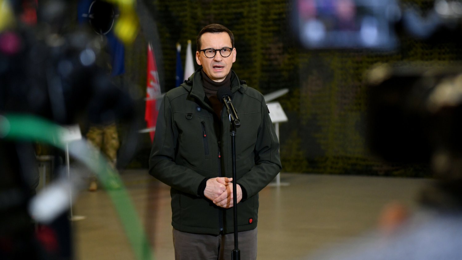Premier Morawiecki zabrał głos ws. incydentu pod Bydgoszczą.