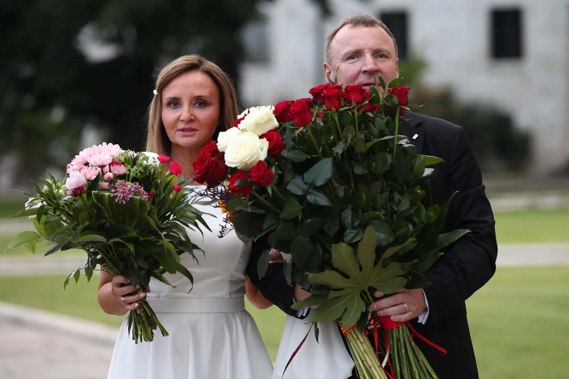 Jacek Kurski i Joanna Klimek pobrali się w 2018 roku po tym, jak sąd kościelny unieważnił ich wieloletnie małżeństwa. Teraz Joanna Kurska jest w ciąży.
