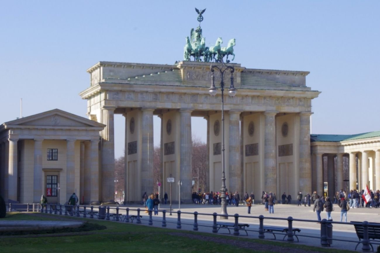 Brama Brandenburska w Berlinie.