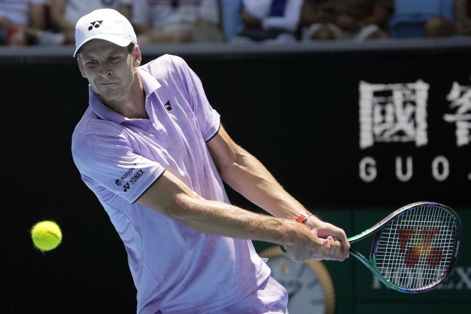 Hubert Hurkacz wygrał z Pedro Martinezem.