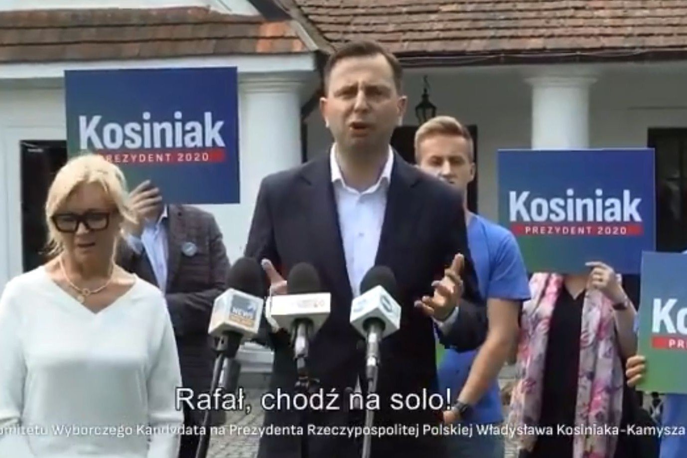 Władysław Kosiniak-Kamysz zachęca Rafała Trzaskowskiego do przedwyborczej debaty słowami "Rafał, chodź na solo".