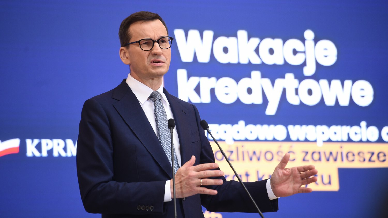 Mateusz Morawiecki chwali wakacje kredytowe.
