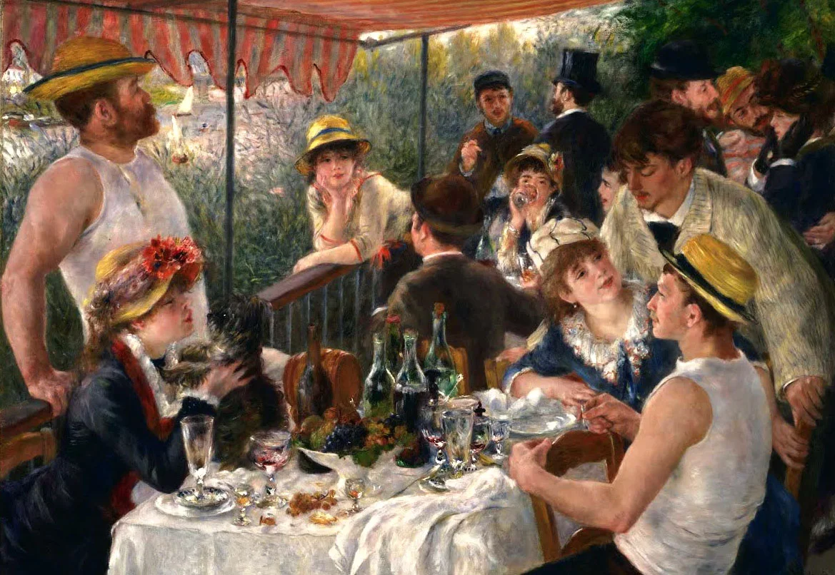August Renoir, posiłek wioślarzy