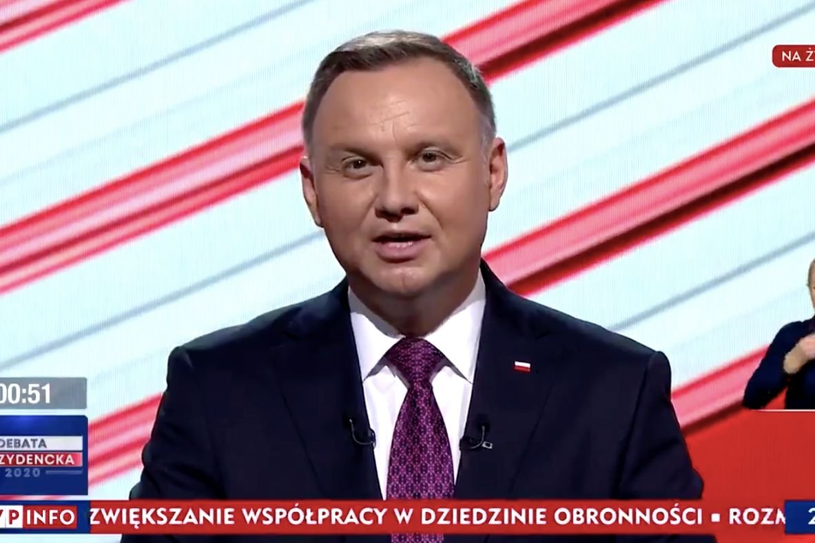 Andrzej Duda podobno miał znać pytania już przed debatą.
