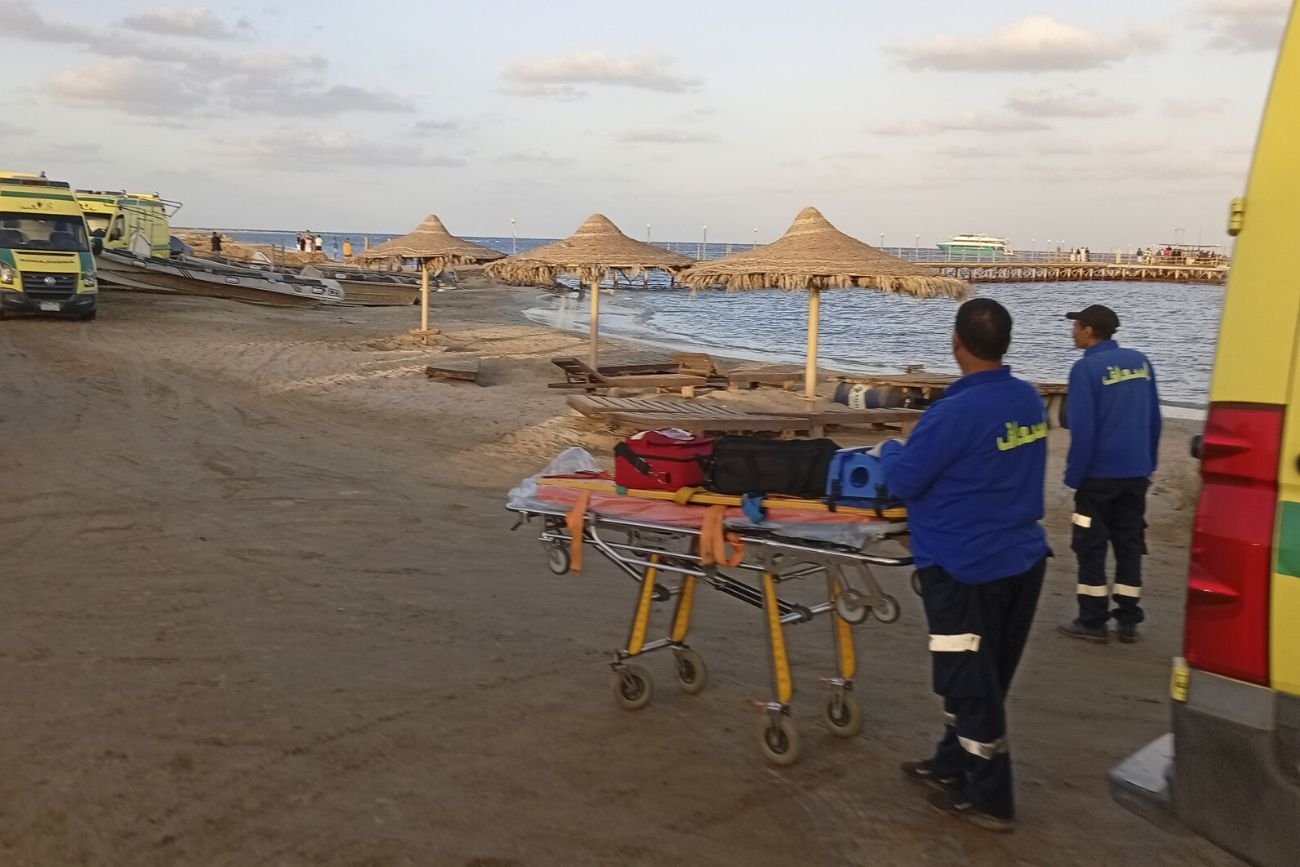 Atak rekina w Egipcie