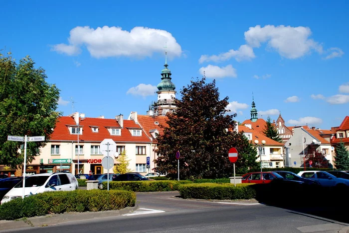 Rynek w Sycowie.