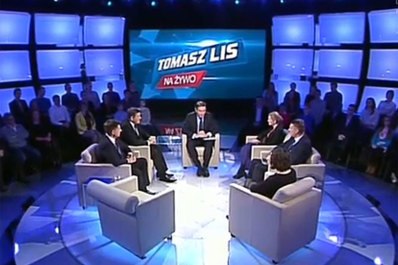 Prawdziwą debatę przypominał w poniedziałek jedynie program "Tomasz Lis na żywo".