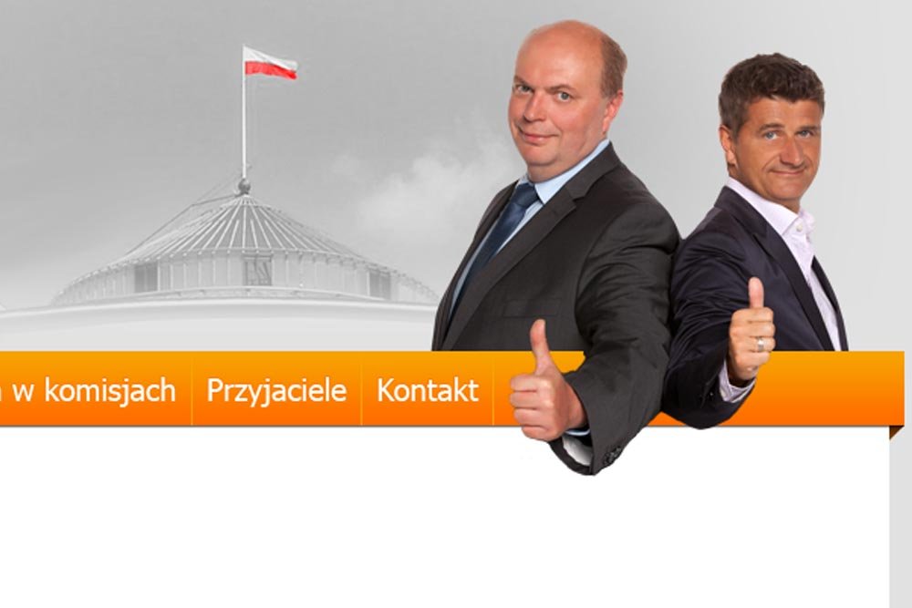 Strona internetowa posła Chmielowskiego