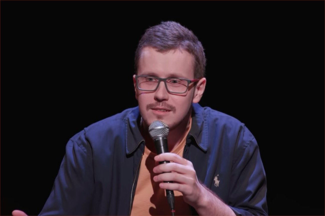 Stand-uper Cezary Jurkiewicz.