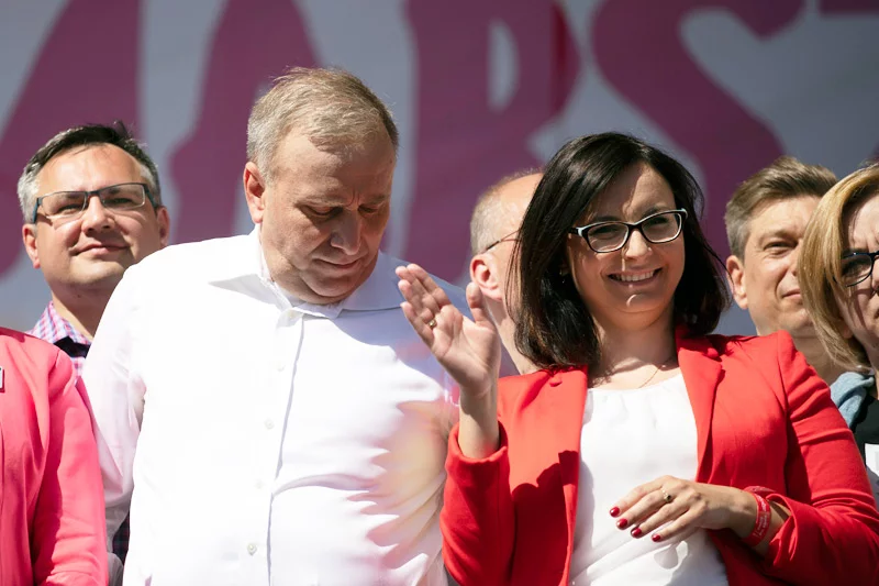 Kamila Gasiuk-Pihowicz nigdy nie stroniła od towarzystwa polityków Platformy Obywatelskiej.