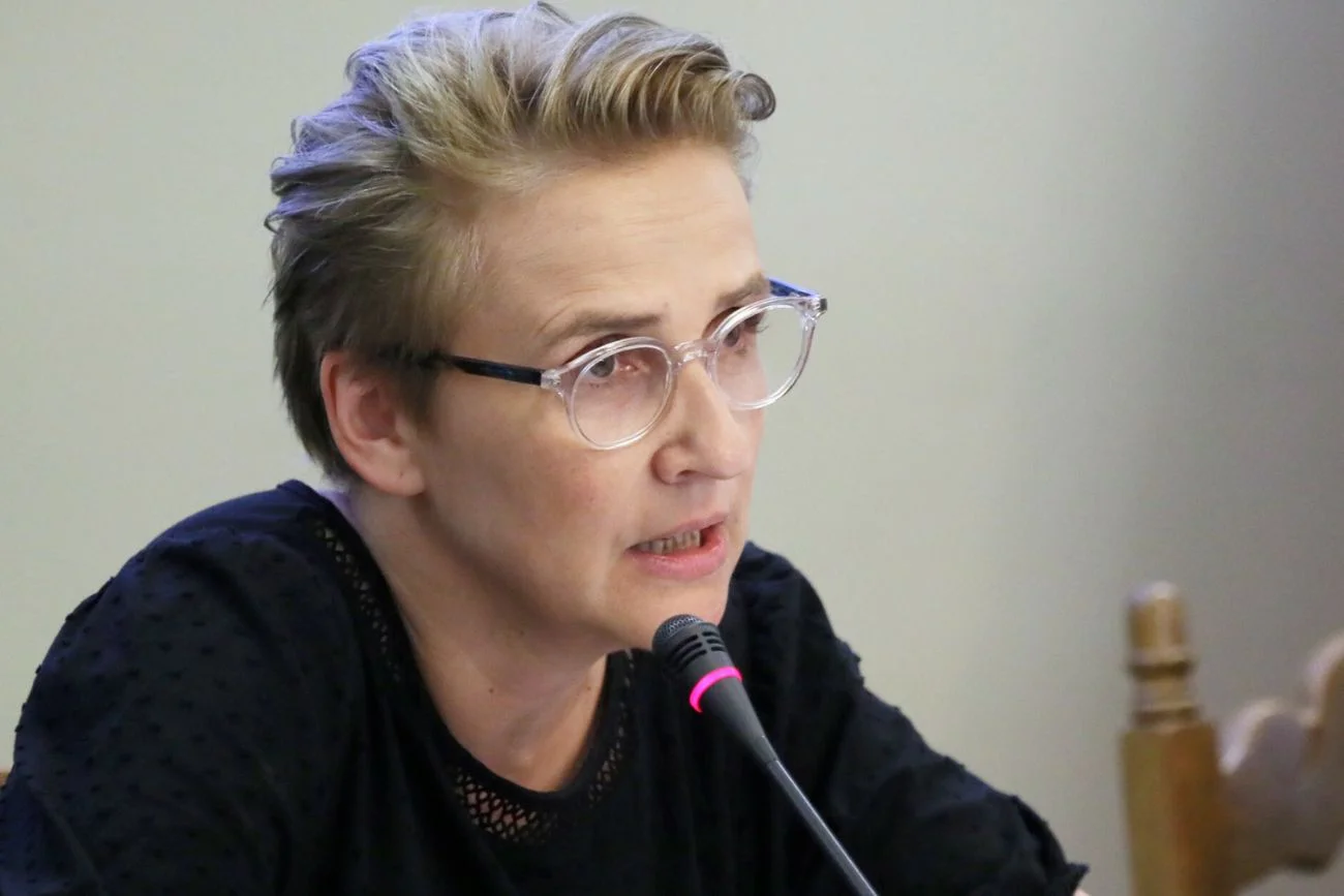 Joanna Scheuring-Wielgus o Rafale Trzaskowskim.