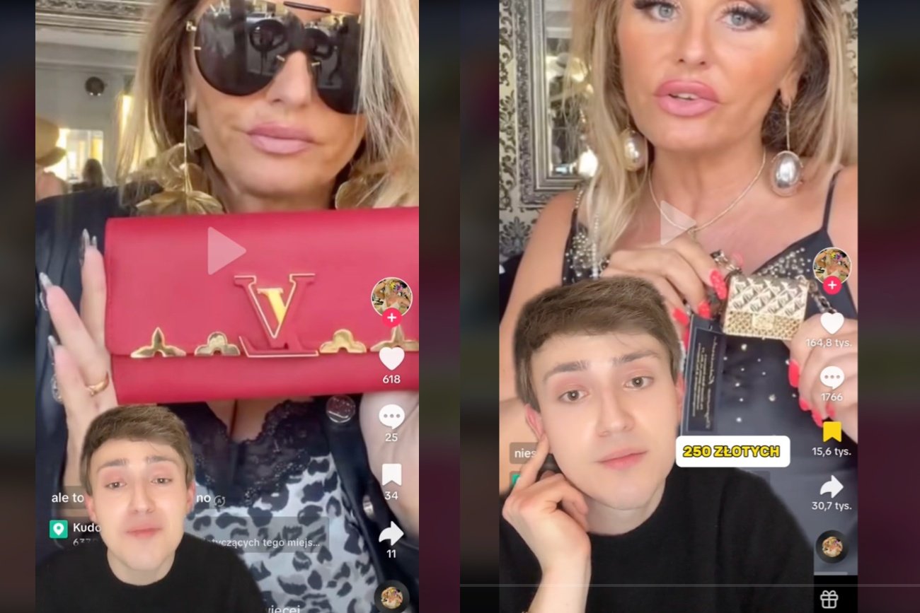 TikToker modowy uderza w butik Kaźmierskiej. Zarzuca jej sprzedaż podróbek
