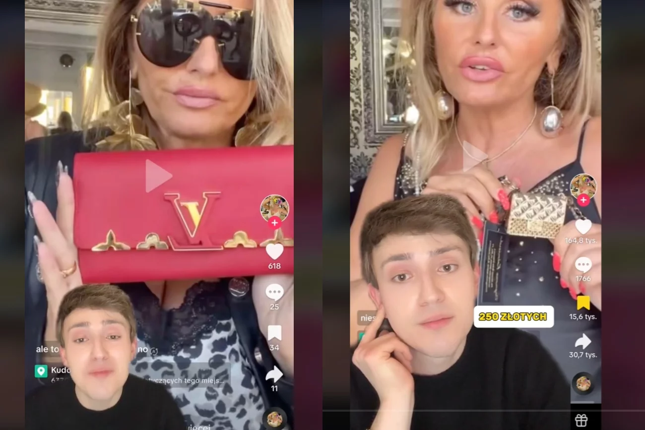 TikToker modowy uderza w butik Kaźmierskiej. Zarzuca jej sprzedaż podróbek