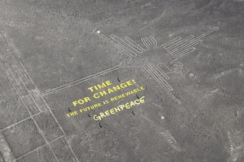 Nazcu Lines to jedna z nielicznych pozostałości po kulturze Indian Nazcu.