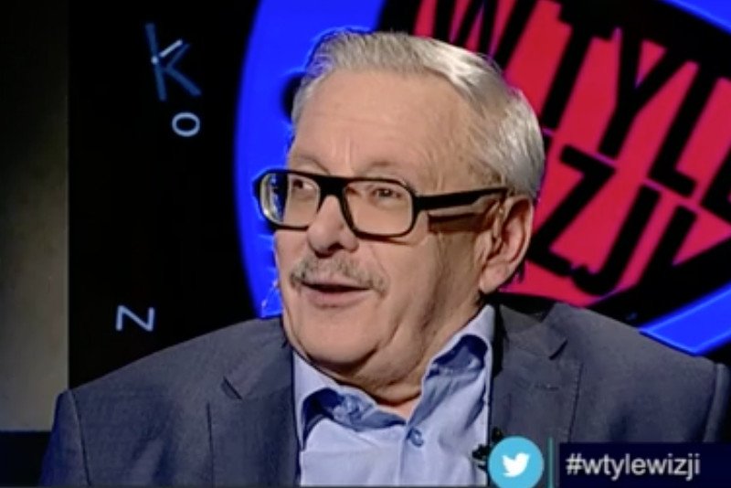 Marcin Wolski w programie wTyleWizji w TVP Info.