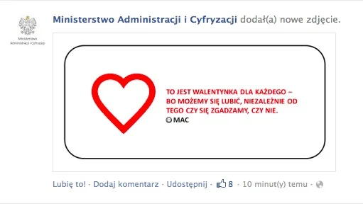 Ministerstwo Administracji i Cyfryzacji zwraca się do nas z konkretnym przesłaniem.