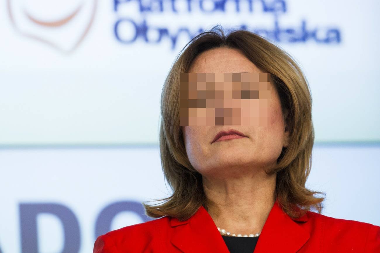 Była posłanka PO Bożena K. zatrzymana przez CBA za m.in. fałszowanie oświadczeń majątkowych.