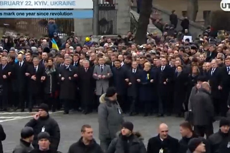 W Marszu Godności wzięli udział między innymi Donald Tusk i Bronisław Komorowski.