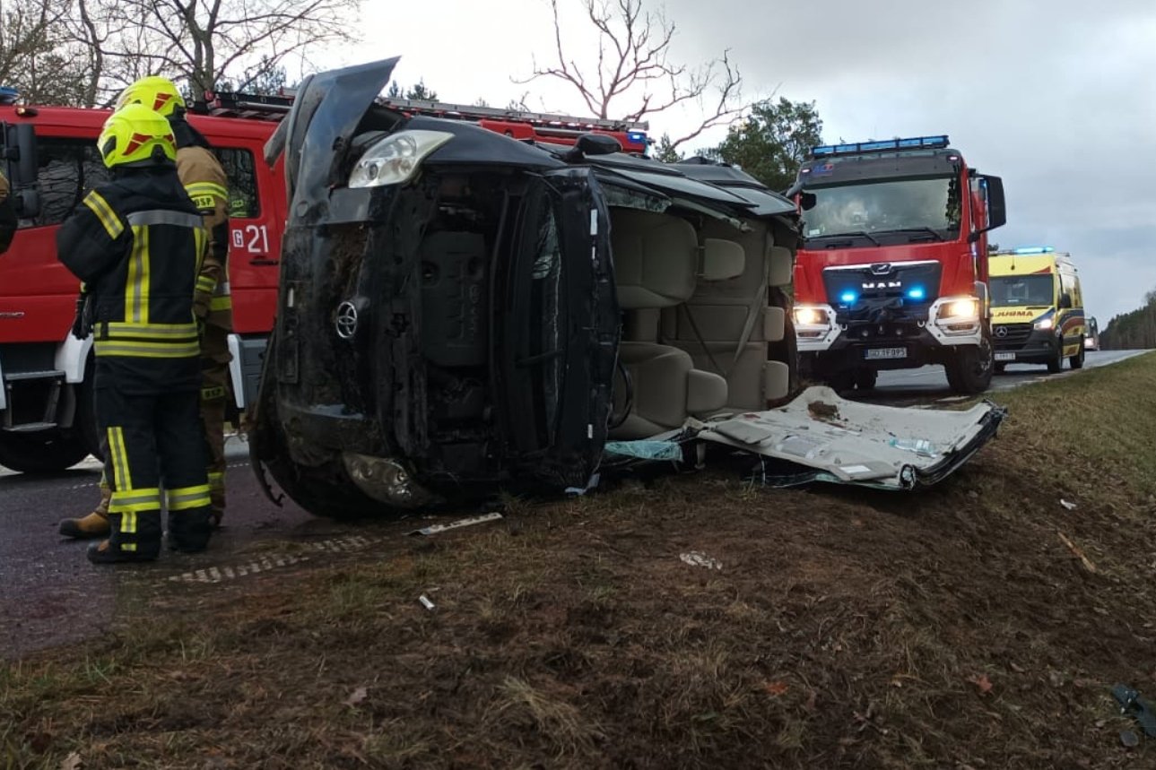 Senator KO miał wypadek w woj. pomorskim.