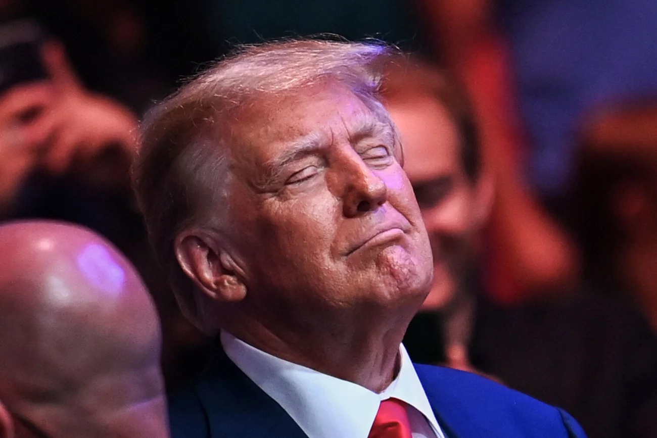 Trump o Macronie i Putinie Donald Trump