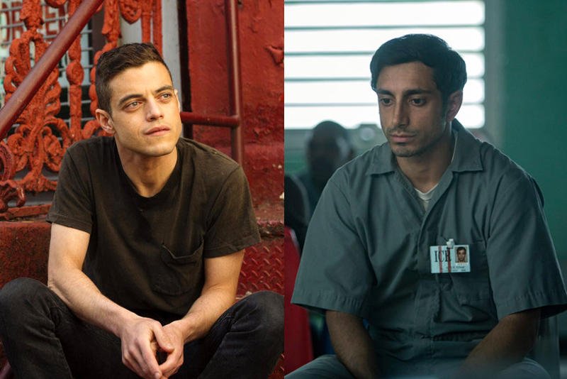 Rami Malek z "Mr. Robot" i Riz Ahmed z "Długiej nocy".