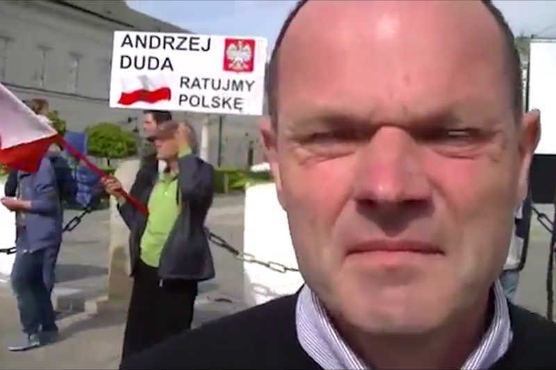 Andrzej Hadacz stał się bohaterem kampanii Andrzeja Dudy. Kim jest?