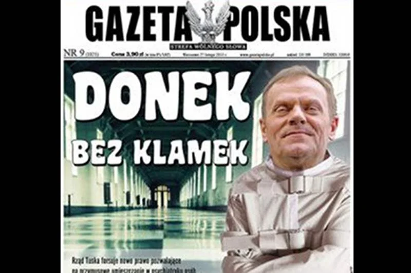 Okładka "Gazety Polskiej"
