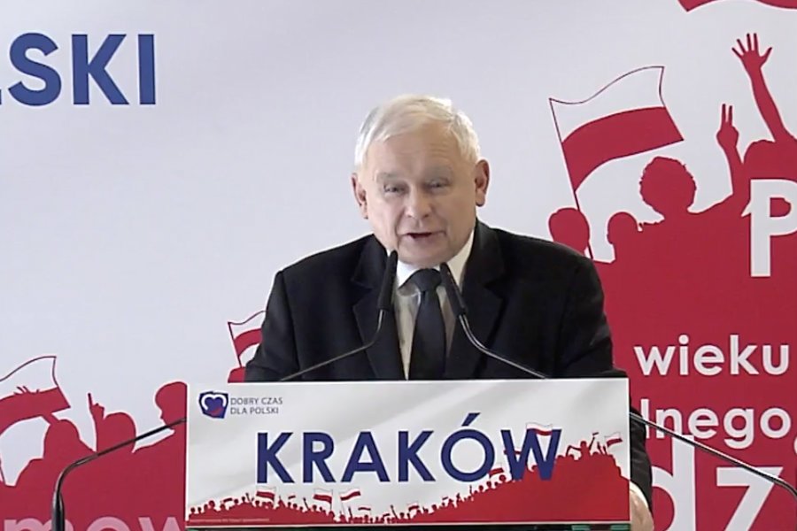 Jarosław Kaczyński przekonuje, że Polska za 14 lat dogoni średnią europejską.