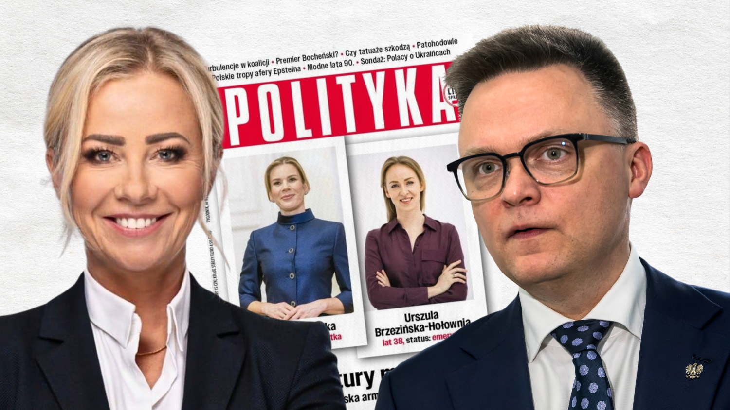 Bodnar musiała skomentować okładkę z żoną Hołowni i Nawrocką. Jak kij w mrowisko