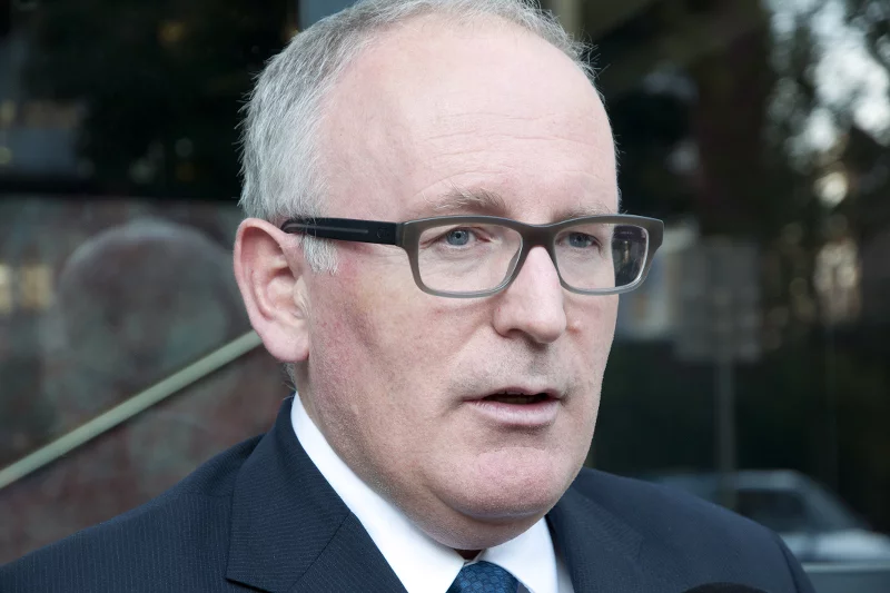 Frank Timmermans wysłał list do polskiego MSZ. Na razie nie otrzymał odpowiedzi.