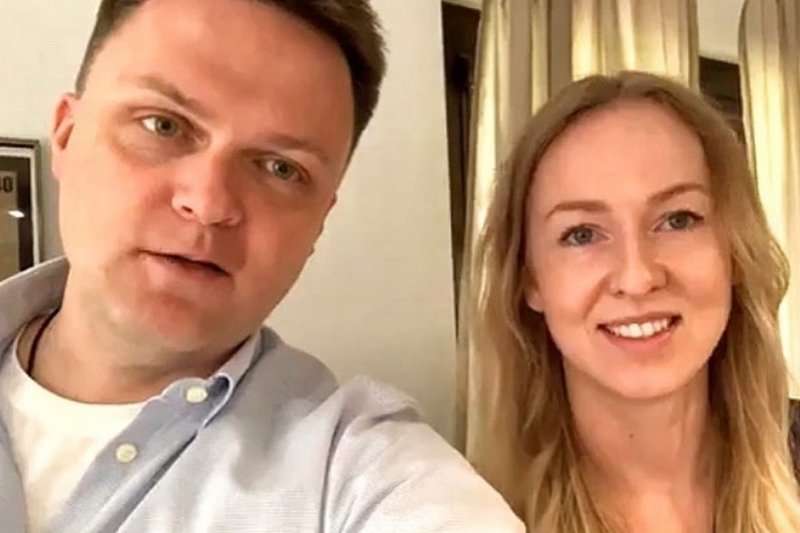 Żona Szymona Hołowni udzieliła wywiadu "Gazecie Wyborczej".