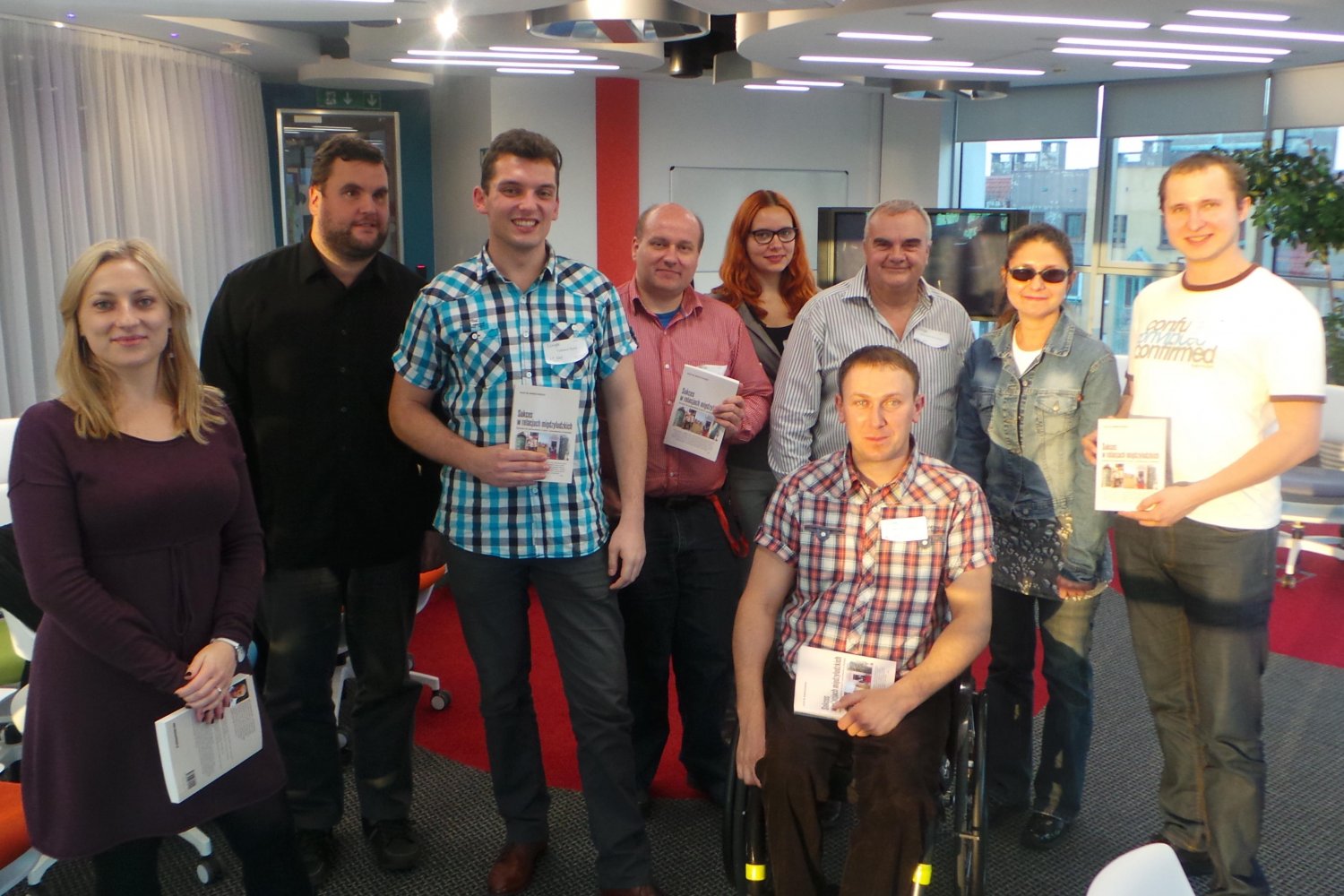 III edycja warsztatów komunikacyjnych dla osób niepełnosprawnych Alexa i naTemat.pl we wrocławskiej siedzibie Google