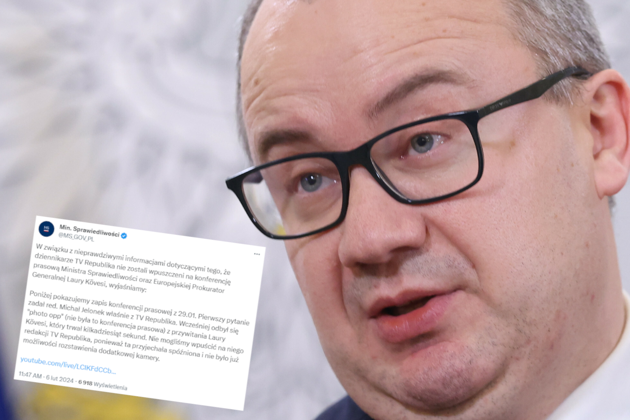 Resort Bodnara przerwał milczenie ws. dziennikarzy TV Republika. Pokazano nagranie