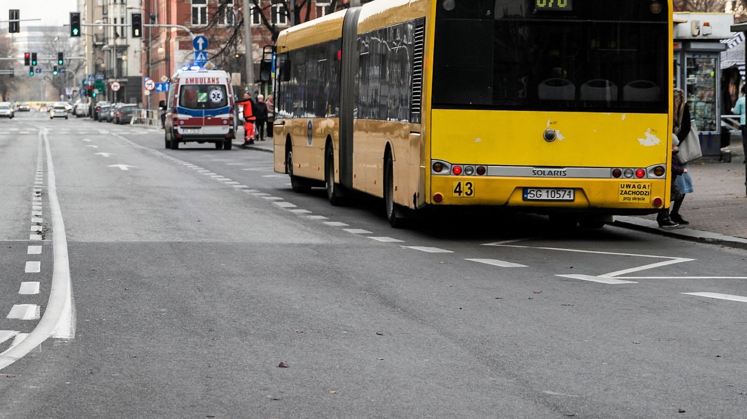 19-latka zginęła pod kołami autobusu w Katowicach (zdjęcie poglądowe).