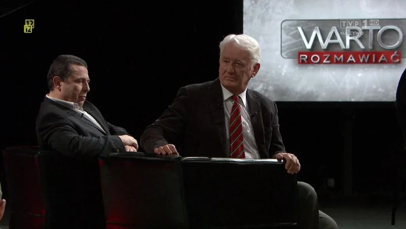 Bronisław Wildstein i Krzysztof Wyszkowski w programie Jana Pospieszalskiego.
