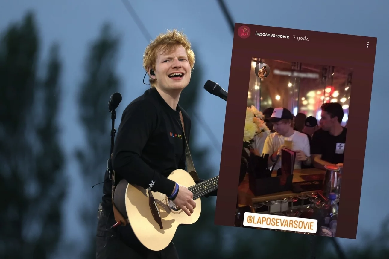 Ed Sheeran tańczył w warszawskim klubie LGBTQ+.