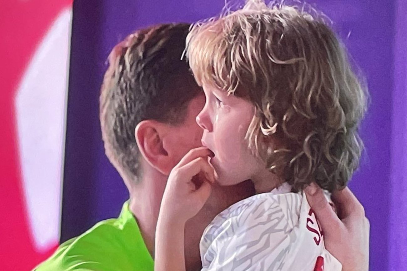 Syn Wojtka Szczęsnego płacze po meczu z Francją. Poruszające zdjęcie