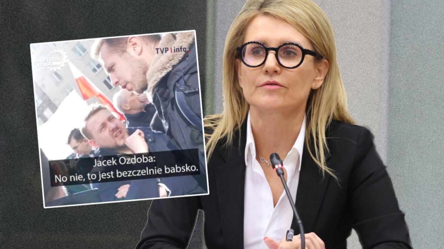 TVP pokazało wstrząsające nagranie z politykami PiS. "Ja ją pchnę".