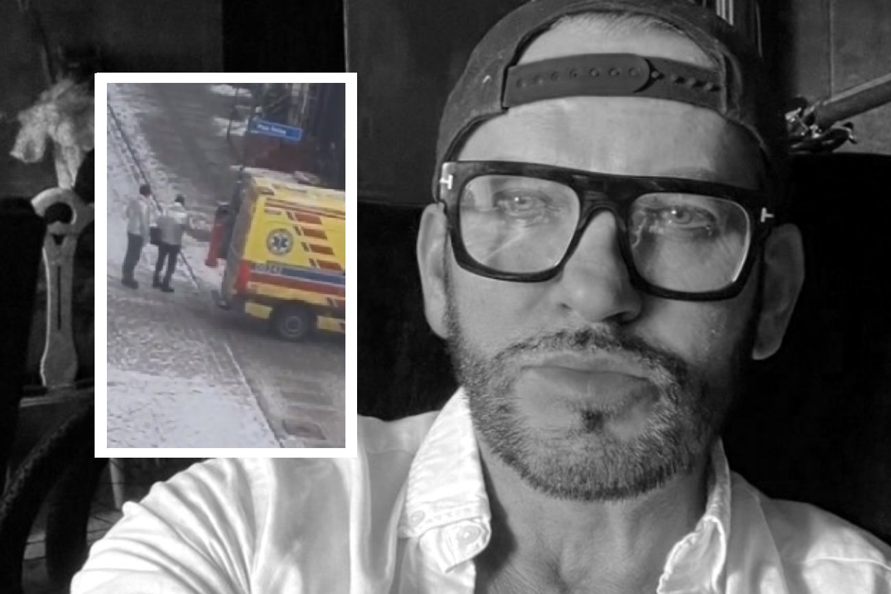 Nowe wideo z Gabrielem Sewerynem. Widać zachowanie celebryty przy karetce