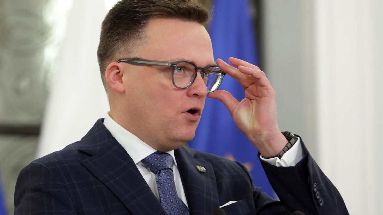 Szymon Hołownia odpowiedział na słowa Roberta Biedronia