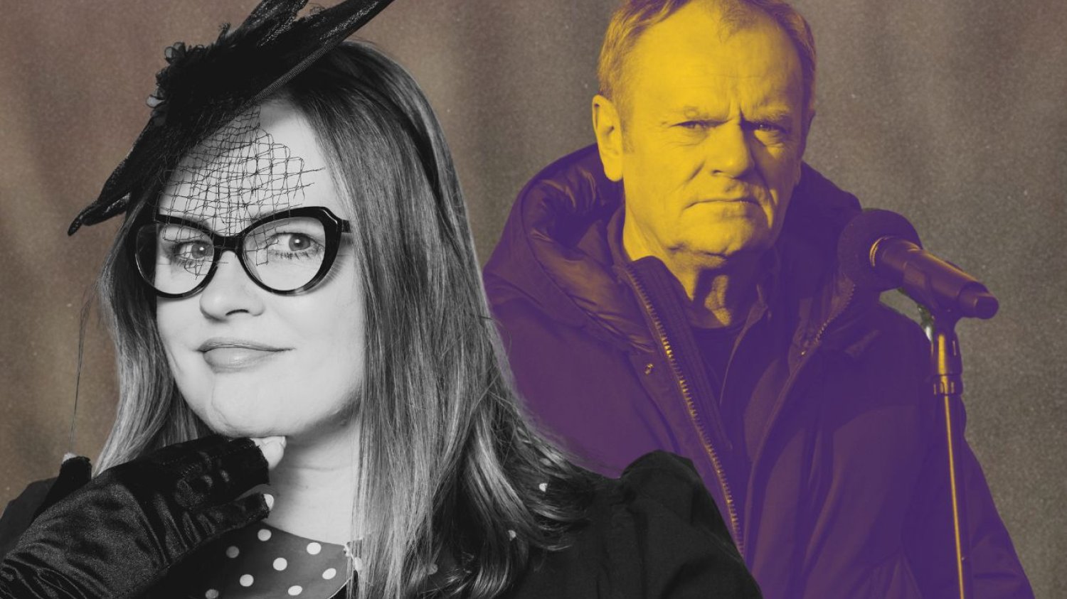Donald Tusk pożegnał Joannę Kołaczkowską Donald Tusk i Joanna Kołaczkowska