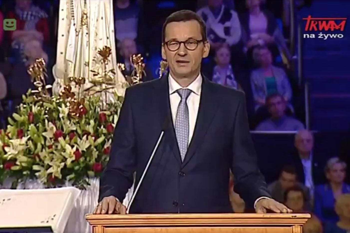 Premier Mateusz Morawiecki pomodlił się za Polaków
