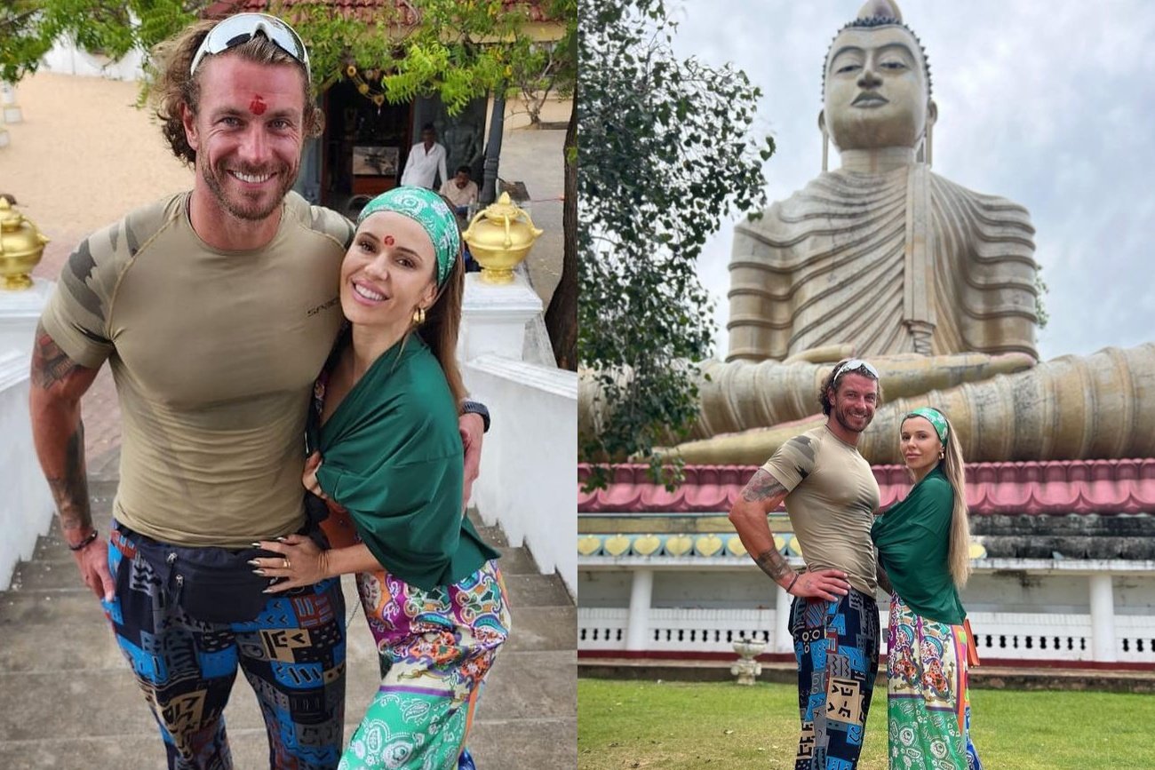 Wielkanoc Dody i Pachuta na Sri Lance. Na nagraniu doszło do kolizji