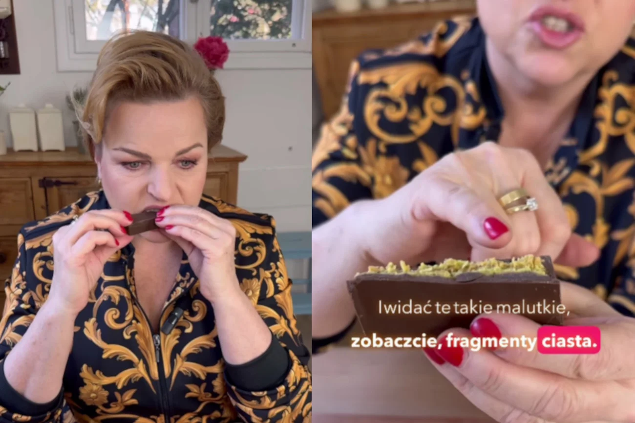 Katarzyna Bosacka o dubajskiej czekoladzie.