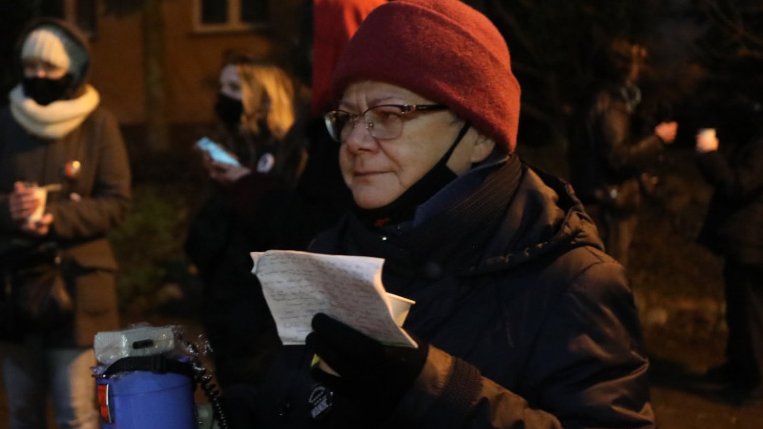 Katarzyna Augustynek została zatrzymana podczas protestów przed Trybunałem Konstytucyjnym.